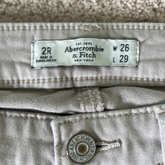 Abercrombie Beige Skinny Jeans - Picture 4 of 4